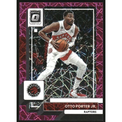 2022-23 Donruss Optic Pink Velocity #6 Otto Porter Jr.