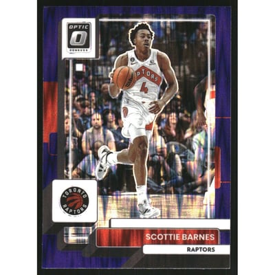 2022-23 Donruss Optic Purple Shock #20 Scottie Barnes
