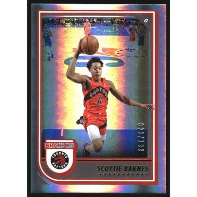 2022-23 Hoops Premium Box Set #37 Scottie Barnes