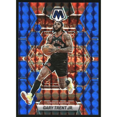 2022-23 Panini Mosaic Mosaic Blue #17 Gary Trent Jr.