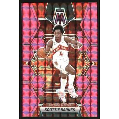 2022-23 Panini Mosaic Mosaic Pink #112 Cam Reddish