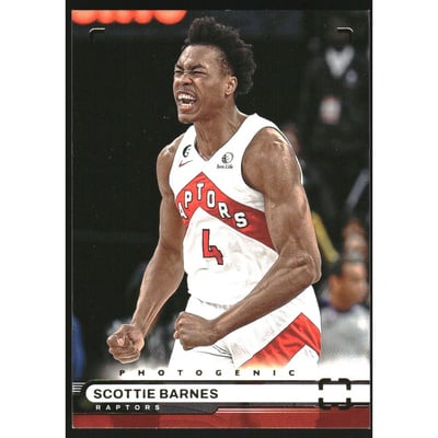 2022-23 Panini PhotoGenic #17 Scottie Barnes