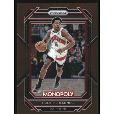 2022-23 Panini Prizm Monopoly Brown #84 Scottie Barnes