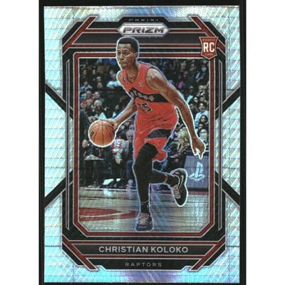 2022-23 Panini Prizm Prizms Hyper #265 Christian Koloko