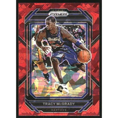 2022-23 Panini Prizm Prizms Red Ice #280 Tracy McGrady