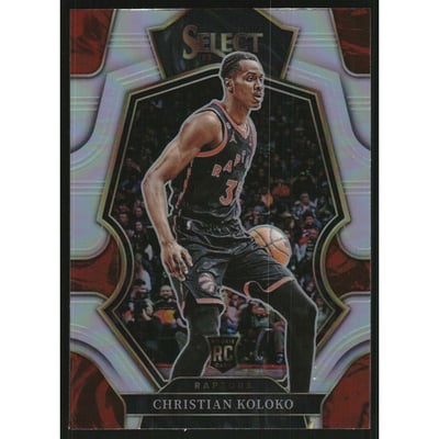 2022-23 Select Prizms Silver #185 Christian Koloko