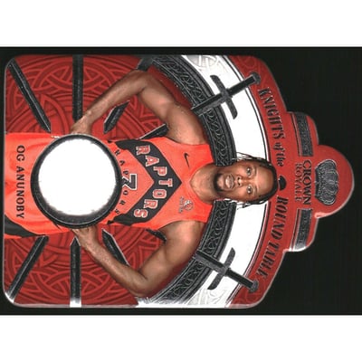 2023-24 Crown Royale Knights of the Round Table Jerseys #12 OG Anunoby