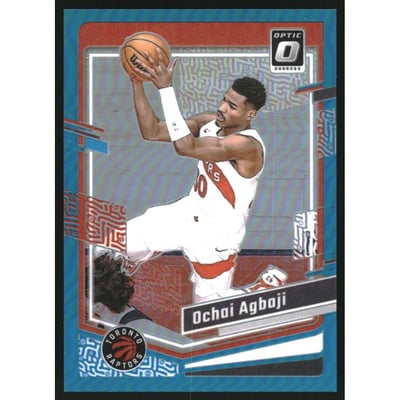 2023-24 Donruss Optic Aqua #156 Ochai Agbaji