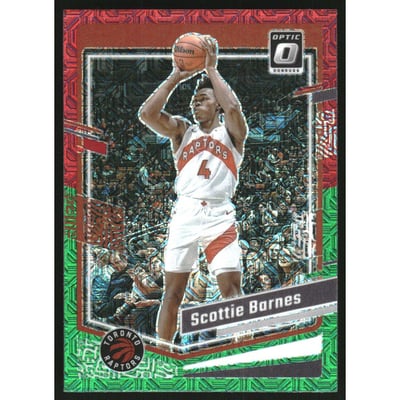 2023-24 Donruss Optic Choice Red and Green #12 Scottie Barnes