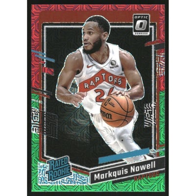 2023-24 Donruss Optic Choice Red and Green #236 Markquis Nowell RR