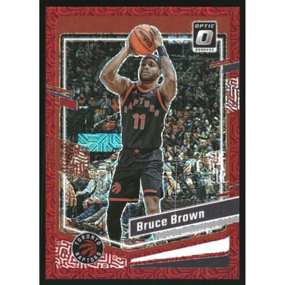2023-24 Donruss Optic Choice Red #39 Bruce Brown