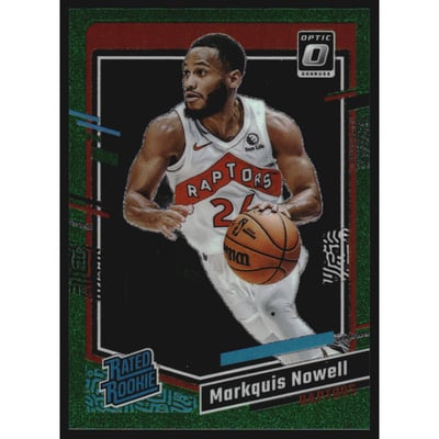 2023-24 Donruss Optic Green Glitter #236 Markquis Nowell RR