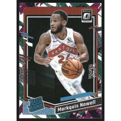 2023-24 Donruss Optic Jazz #236 Markquis Nowell RR