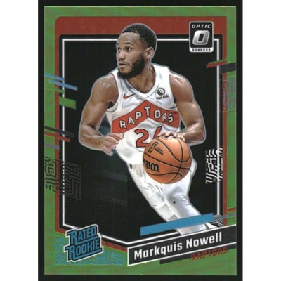 2023-24 Donruss Optic Lime Green #236 Markquis Nowell RR
