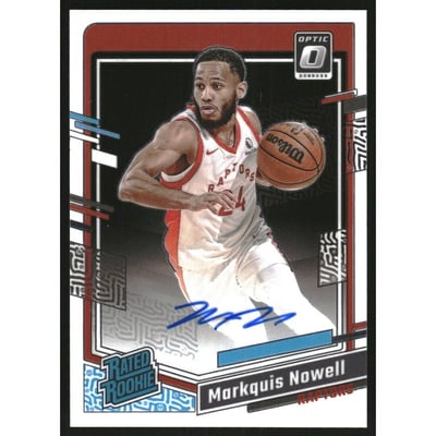 2023-24 Donruss Optic #264 Markquis Nowell RR AU