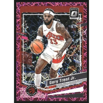 2023-24 Donruss Optic Pink Velocity #49 Gary Trent Jr.