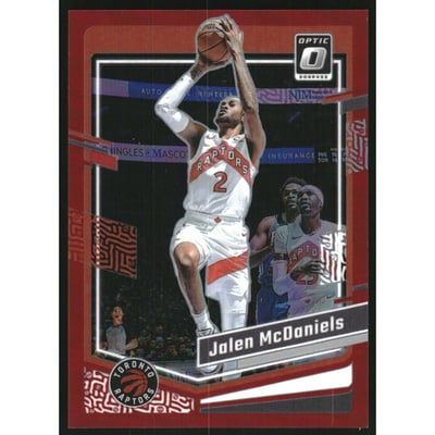 2023-24 Donruss Optic Red #79 Jalen McDaniels