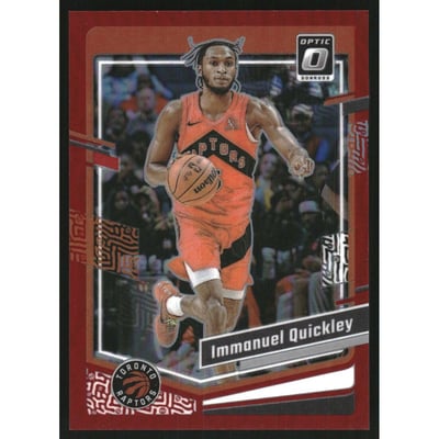 2023-24 Donruss Optic Red #83 Immanuel Quickley