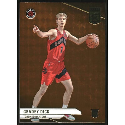 2023-24 Elite Orange #202 Gradey Dick