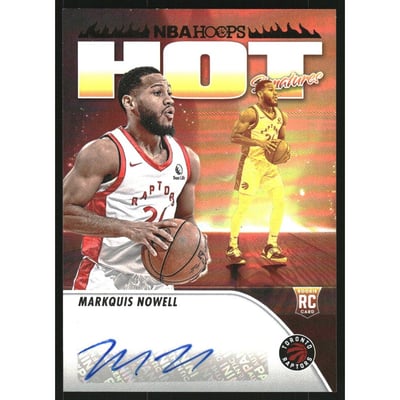 2023-24 Hoops Hot Signatures Rookies #32 Markquis Nowell