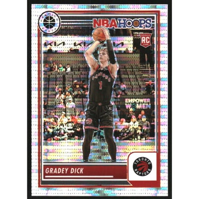 2023-24 Hoops Premium Stock Pulsar #251 Gradey Dick