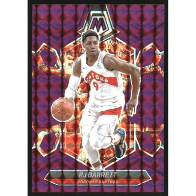 2023-24 Panini Mosaic Mosaic Purple #53 RJ Barrett