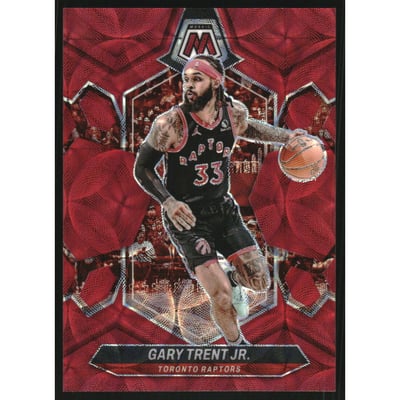 2023-24 Panini Mosaic Mosaic Red International #158 Gary Trent Jr.