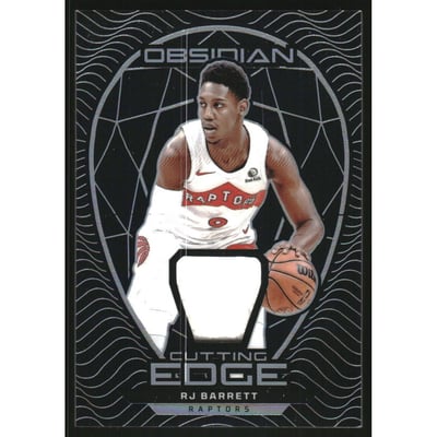 2023-24 Panini Obsidian Cutting Edge Memorabilia #16 RJ Barrett