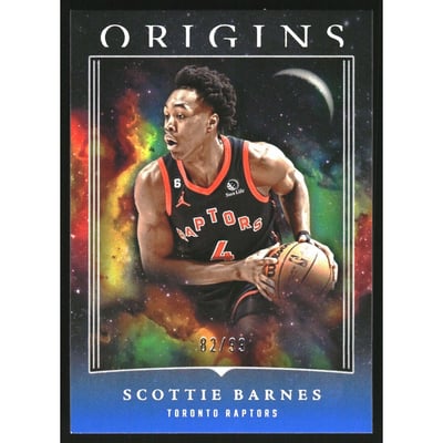 2023-24 Panini Origins Blue #62 Scottie Barnes