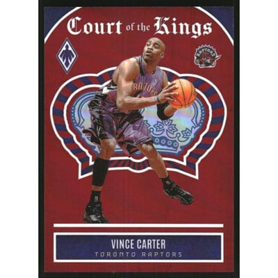 2023-24 Panini Phoenix Court of the Kings Red #15 Vince Carter