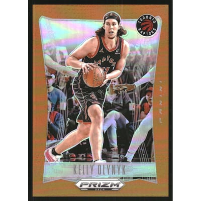 2023-24 Panini Prizm Deca Prizms Orange #70 Kelly Olynyk