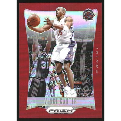 2023-24 Panini Prizm Deca Prizms Red #32 Vince Carter