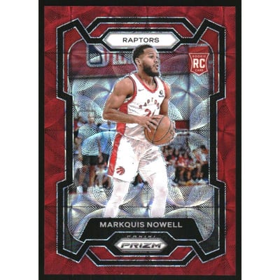 2023-24 Panini Prizm Prizms Choice Red #300 Markquis Nowell