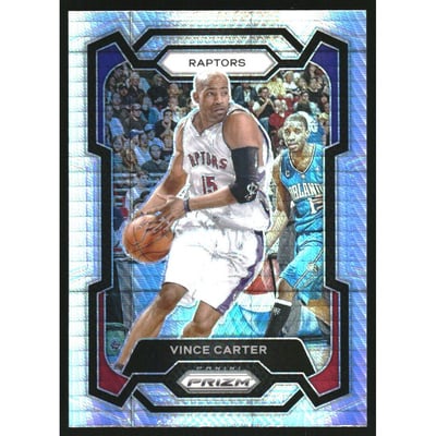 2023-24 Panini Prizm Prizms Hyper #195 Vince Carter