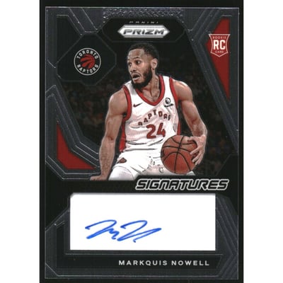 2023-24 Panini Prizm Rookie Signatures #23 Markquis Nowell