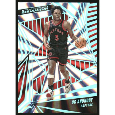 2023-24 Panini Revolution Sunburst #40 OG Anunoby
