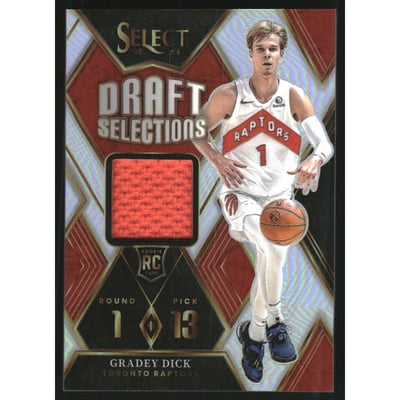 2023-24 Select Draft Selections Memorabilia #24 Gradey Dick