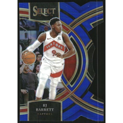 2023-24 Select Prizms Blue Die-Cut #200 RJ Barrett