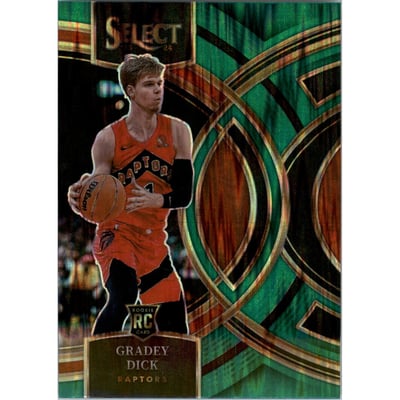 2023-24 Select Prizms Green Shock #126 Gradey Dick