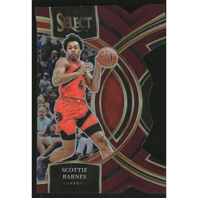 2023-24 Select Prizms Maroon Die-Cut #147 Scottie Barnes