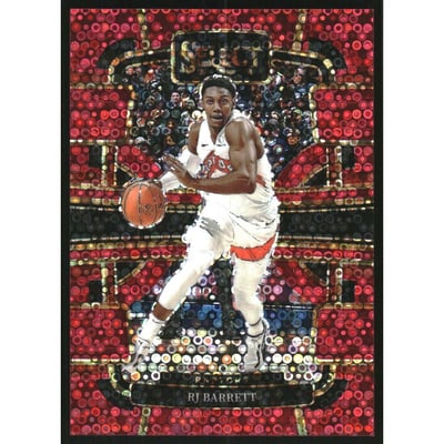 2023-24 Select Prizms Red Disco #1 RJ Barrett