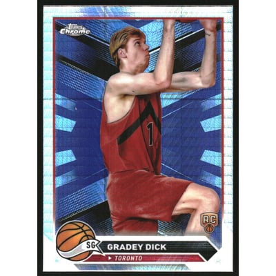 2023-24 Topps Chrome Prism Refractors #169 Gradey Dick