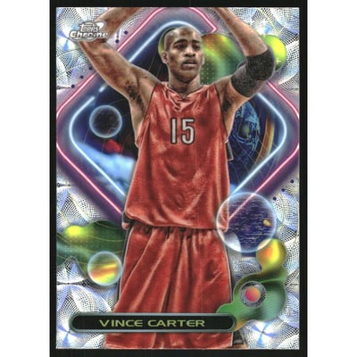 2023-24 Topps Cosmic Chrome Nucleus Refractors #127 Vince Carter