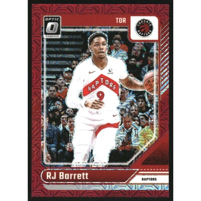 2024-25 Donruss Optic Choice Red #159 RJ Barrett