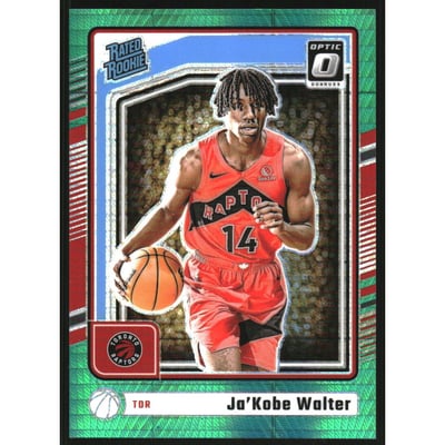 2024-25 Donruss Optic Hyper Green #283 Ja'Kobe Walter RR
