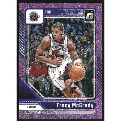 2024-25 Donruss Optic Pink Glitter #236 Tracy McGrady LGD