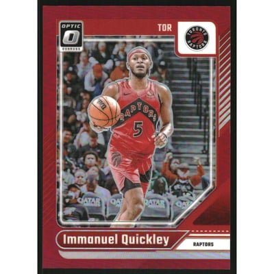 2024-25 Donruss Optic Red #86 Immanuel Quickley