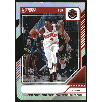 2024-25 Donruss Press Proof Silver Die-Cut #27 RJ Barrett