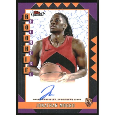 2024-25 Finest Rookie Autographs #RFAJM Jonathan Mogbo