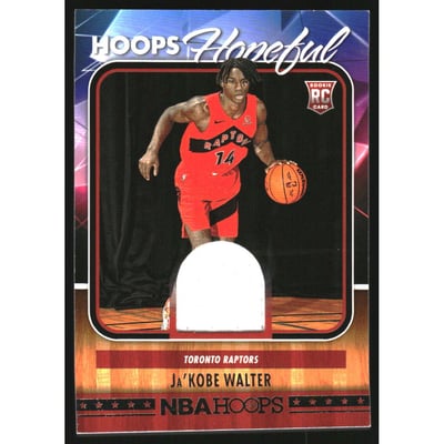 2024-25 Hoops Hoops Hopeful Memorabilia #32 Ja'Kobe Walter
